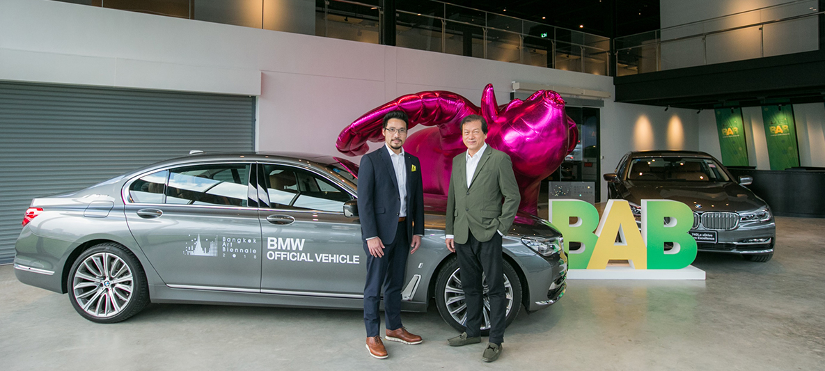 BMW Thailand Supports “Bangkok Art Biennale 2018” with Premium BMW 7 Series as Official Limousine Shuttles for Artists BMW Thailand Supports “Bangkok Art Biennale 2018” with Premium BMW 7 Series as Official Limousine Shuttles for Artists